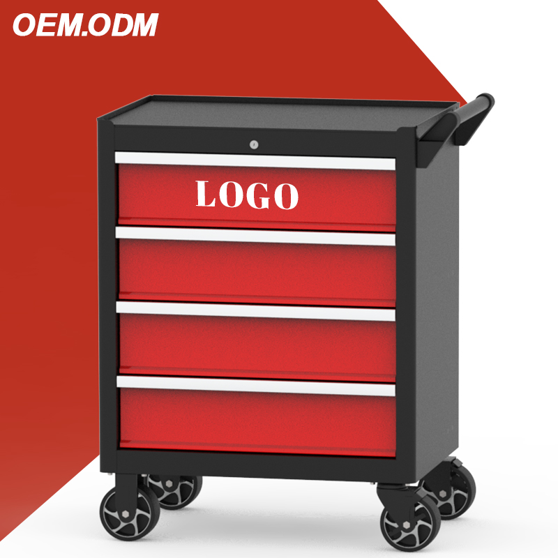Workshop Tools Cabinet - China OEM Großhandel 4-Schubladen-Rollwagen Werkstatt Metall