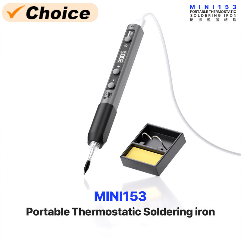 Tools Qc - Mechanic Mini153 Tragbarer Lötkolben Thermostatisches Lötwerkzeug