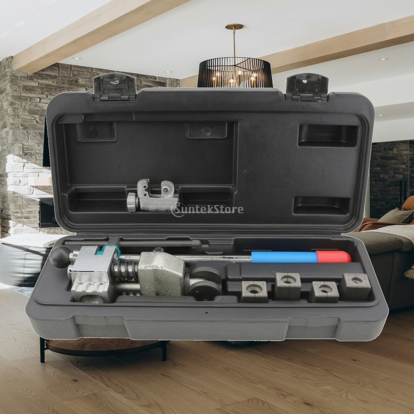 Workshop Tools Kit - Bremsleitungs-Bördelwerkzeug-Set, Multifunktions-Bördelwerkzeug-Set mit Koffer, Handwerkzeug für