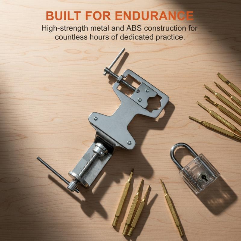 Tools At Workshop - Robuste, verstellbare Metall-Übungsschraubzwinge mit Softcover für