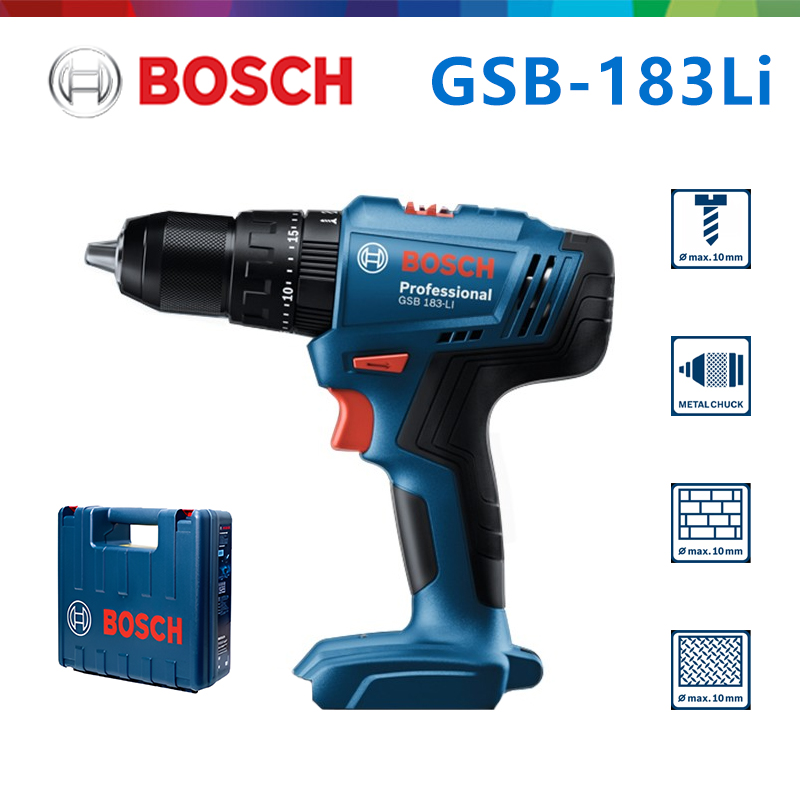 Makita Drill Ddf484 - BOSCH GSB183 Li Bürstenloser Elektrobohrer 18V