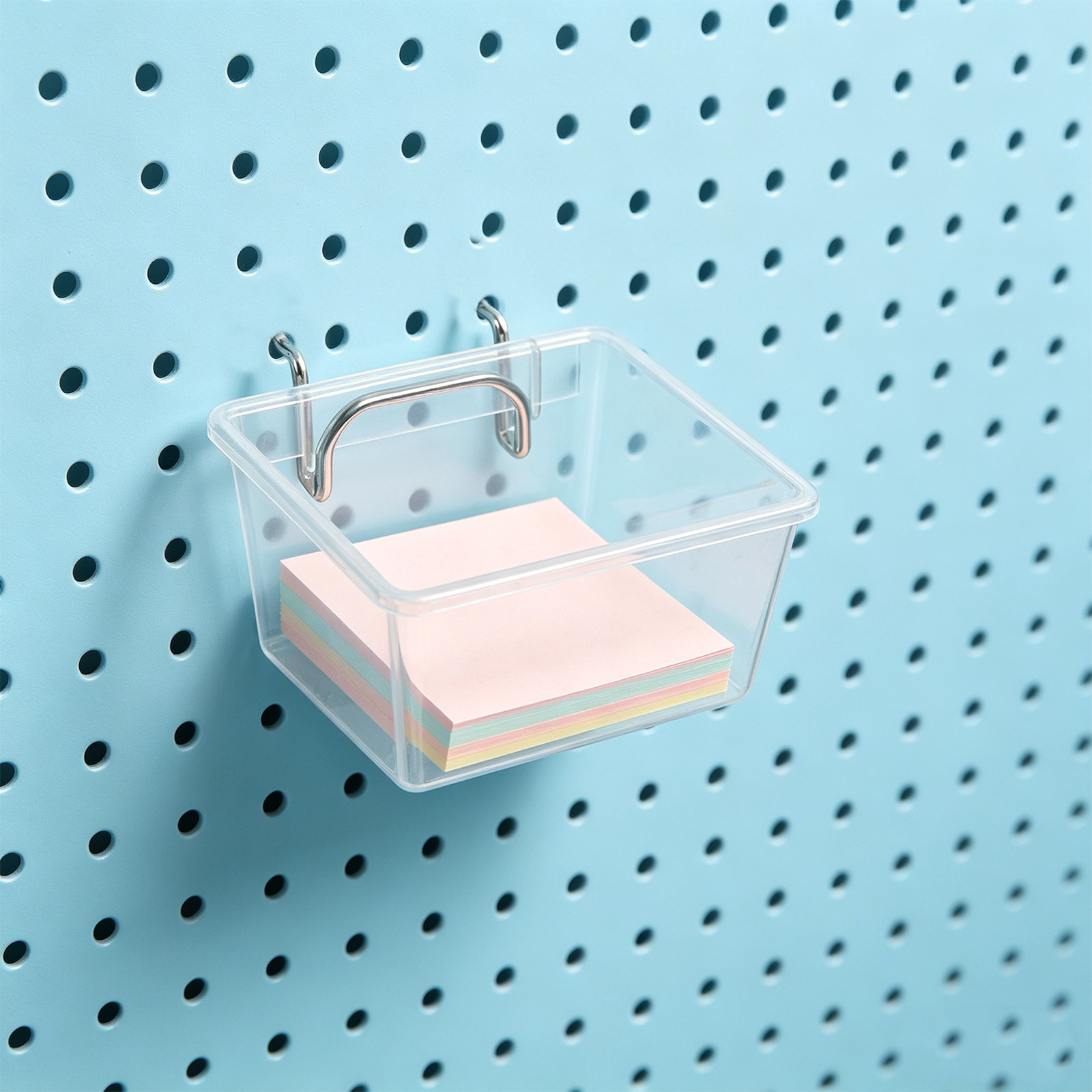 Workshop Tools Organizer - 20-teiliges Pegboard-Aufbewahrungsbox-Set, transparent, für Garage, Werkstatt,