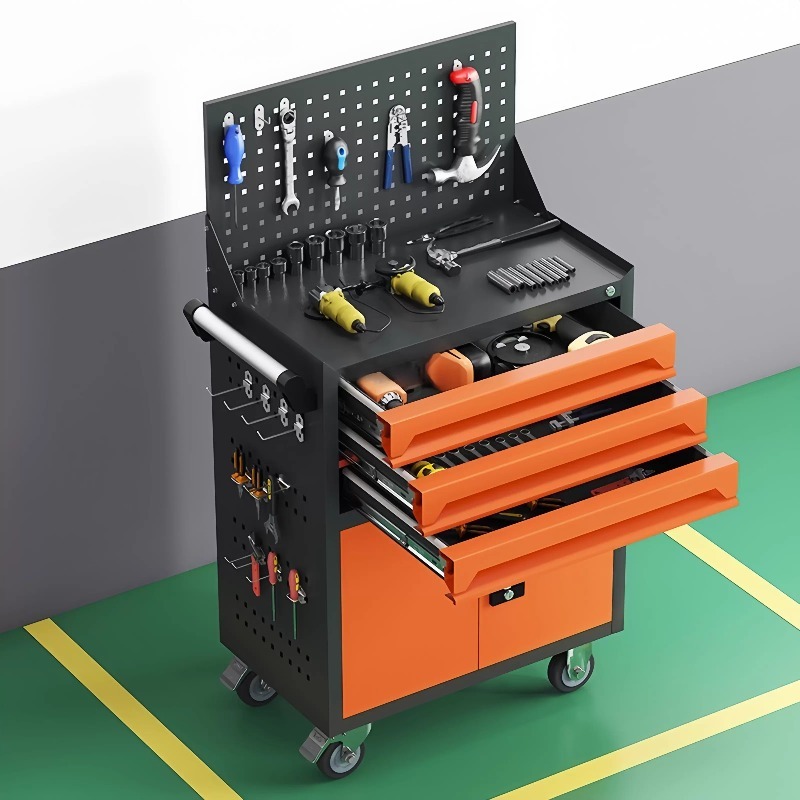 Workshop Tools Cabinet - Werkzeugwagen für Autoreparaturen, Schubladen, Hardware-Reparatur, Schiebewagen,