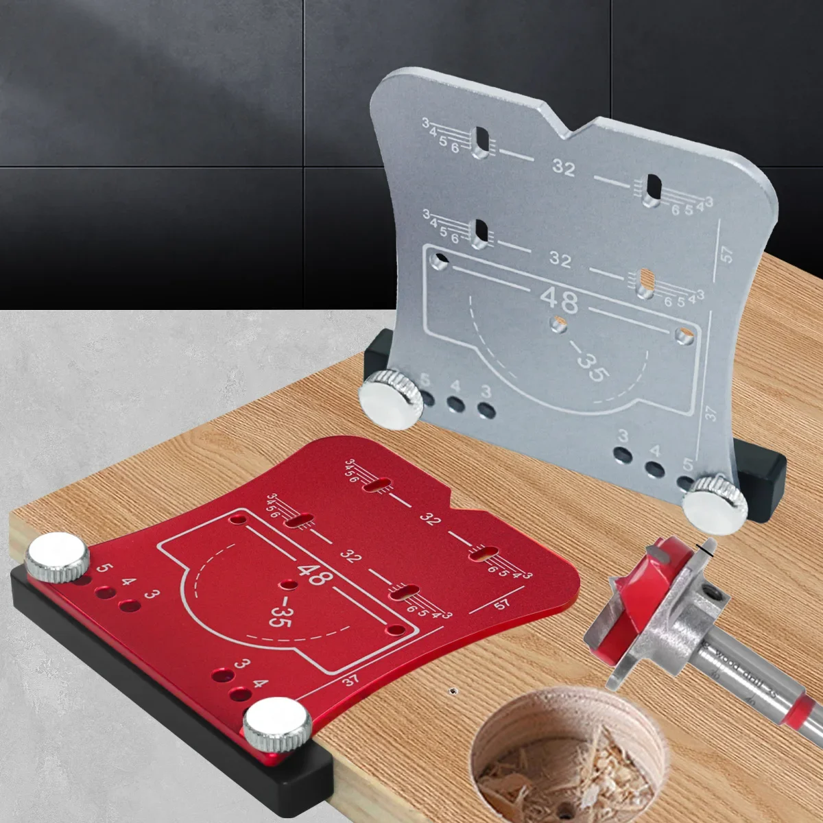 35mm Scharnierloch-Positionier – Dowel Jig Kit Bewertung und Preis