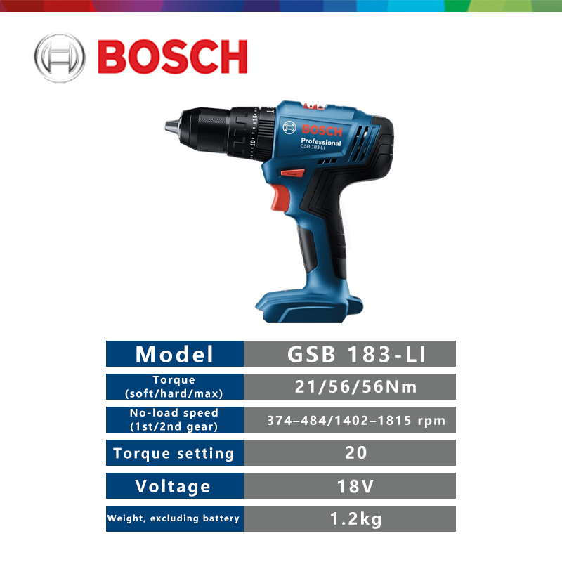 BOSCH GSB183 Li Bürstenloser E – Makita Drill Ddf484 Bewertung und Preis