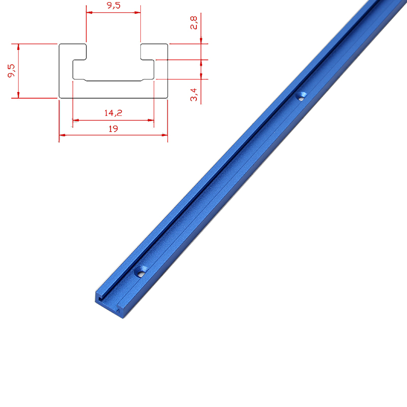 1Pc 19/30/45/75Typ T-schienen  – Dowel Jig Kit Bewertung und Preis