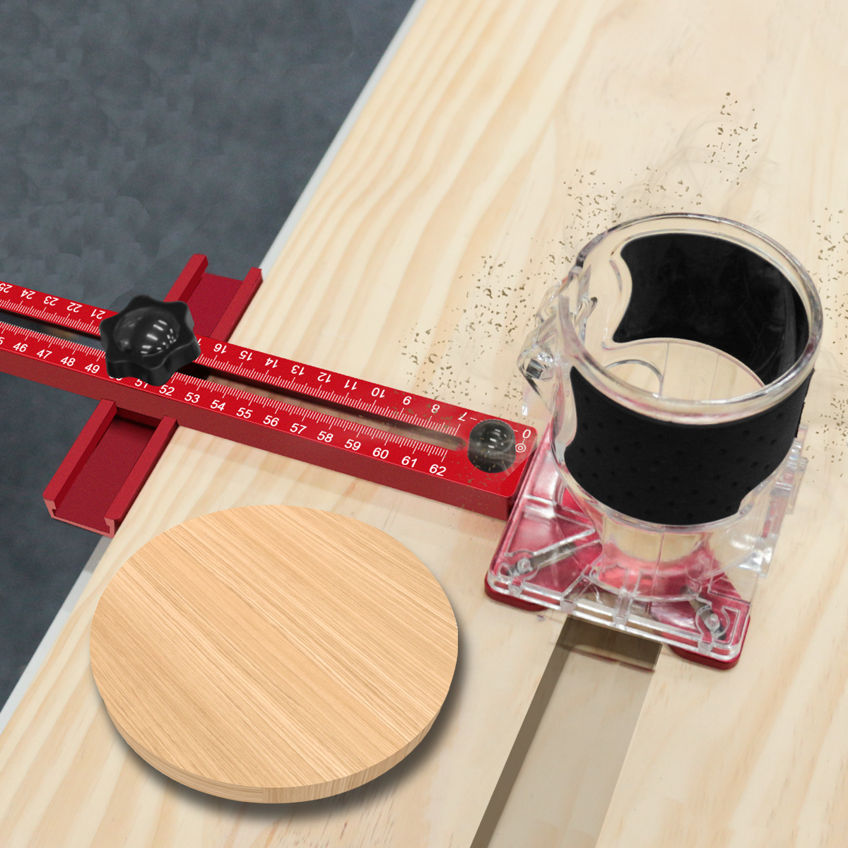 Erweiterte 3-in-1-Fräser-Rille – Dowel Jig Kit Bewertung und Preis
