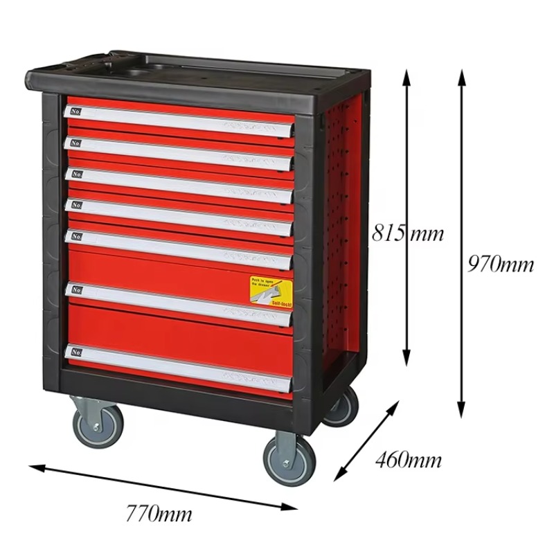 225-teiliger Beweglicher Werkz – Workshop Tools Cabinet Bewertung und Preis
