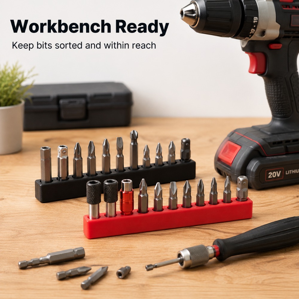 10-fach Bit-Organizer-Box für  – Tools At Workshop Bewertung und Preis