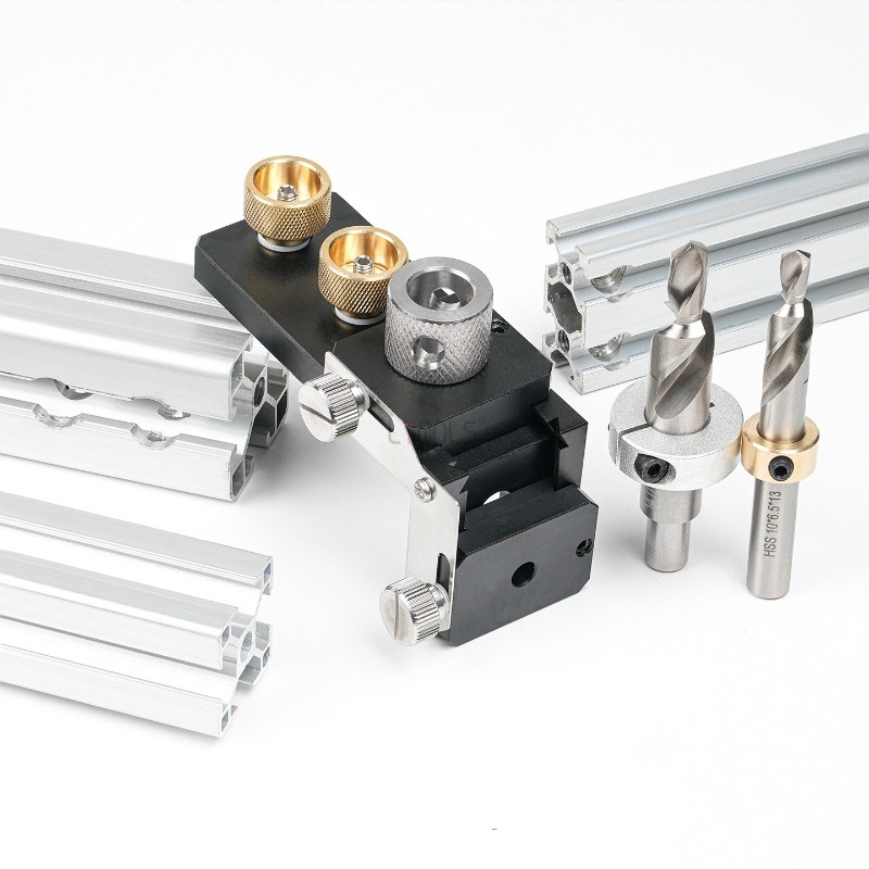 20/30/40 Aluminiumprofil-Bohrf – Bench Dog Hole Bewertung und Preis